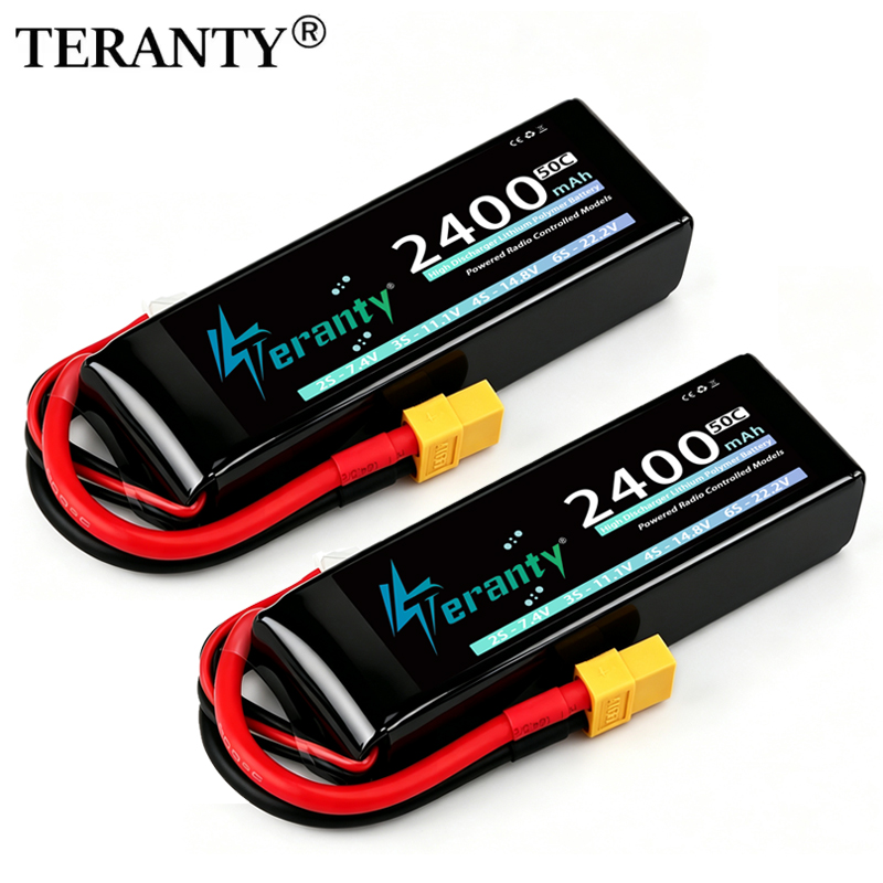 Rc Hobby Model - Batería Lipo TERANTY 3S 2200/2400/2600mAh 11.1V