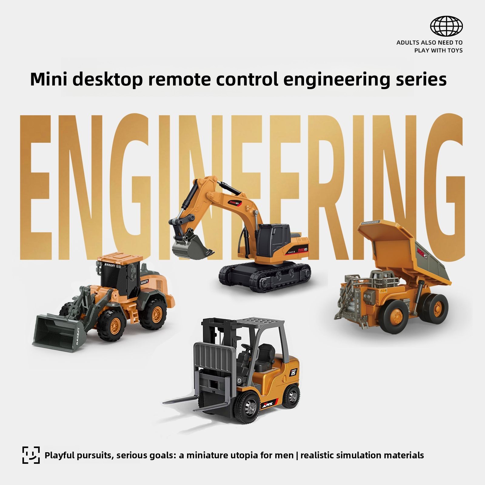 Yunshen Rc Hobby - Set de Vehículos de Ingeniería RC