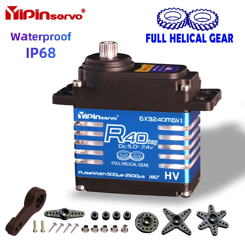 Rc Hobby Products - Servo RC resistente al agua IP68,