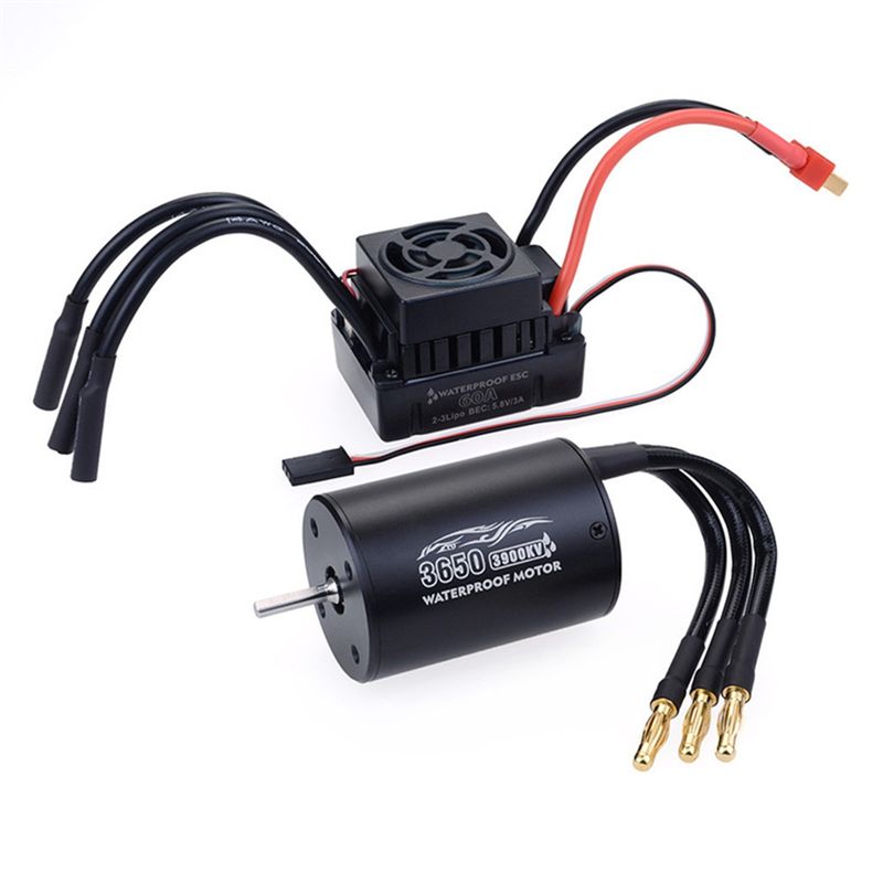 Brushless Motor 3650 - A49K-Motor sin escobillas resistente al agua