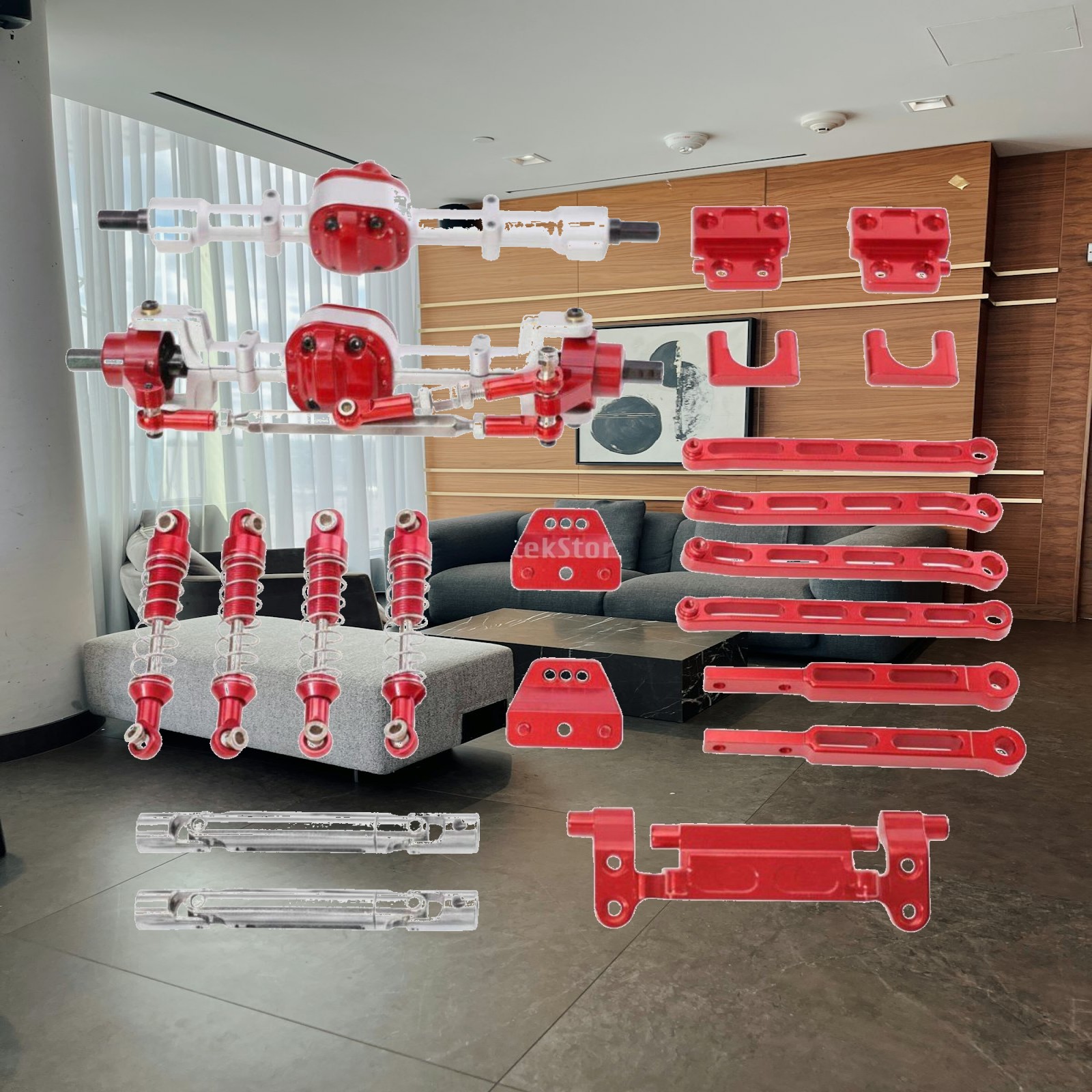 Shock Absorber Rc - Piezas de Chasis Metálicas a Escala