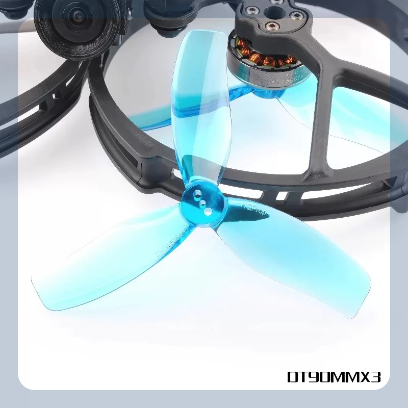 Hélices de 3 aspas HQProp de 3 - Rc Plane Hobby Zone reseña y precio