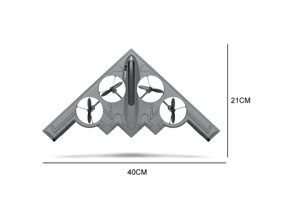 Avión de Control remoto B2 Fig - Rc Plane Hobby Zone reseña y precio