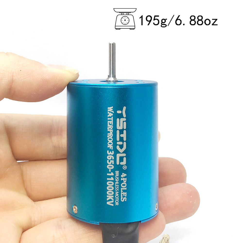 YSIDO 3650 3600KV 5400KV 9500K - Brushless Motor 3650 reseña y precio