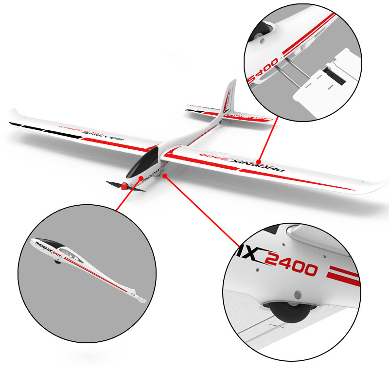 Volantex 759-3 Phoenix 2400 24 - Rc Plane Hobby Zone reseña y precio