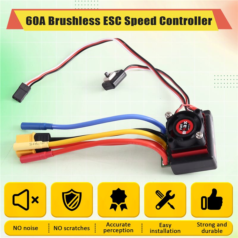 Controlador de velocidad ESC s - Brushless Motor 3650 reseña y precio