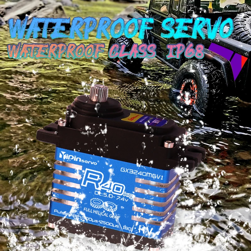 Servo RC resistente al agua IP - Rc Hobby Products reseña y precio