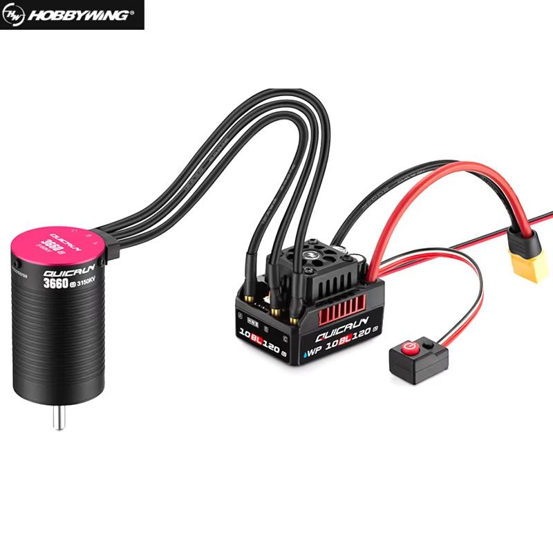 HobbyWing QuicRun WP 10BL120 G - Brushless Motor 3650 reseña y precio