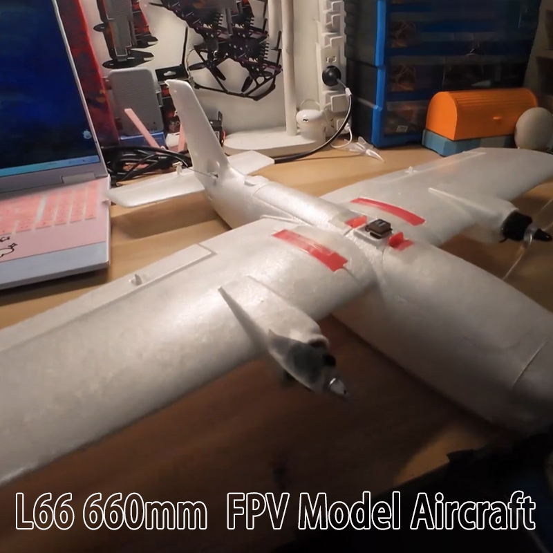 Avión RC de espuma EPP L66 660 - Rc Plane Hobby Zone reseña y precio
