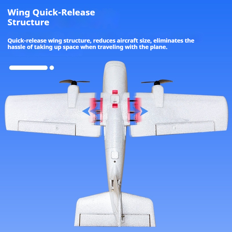 Avión RC de espuma EPP L66 660 - Rc Plane Hobby Zone reseña y precio