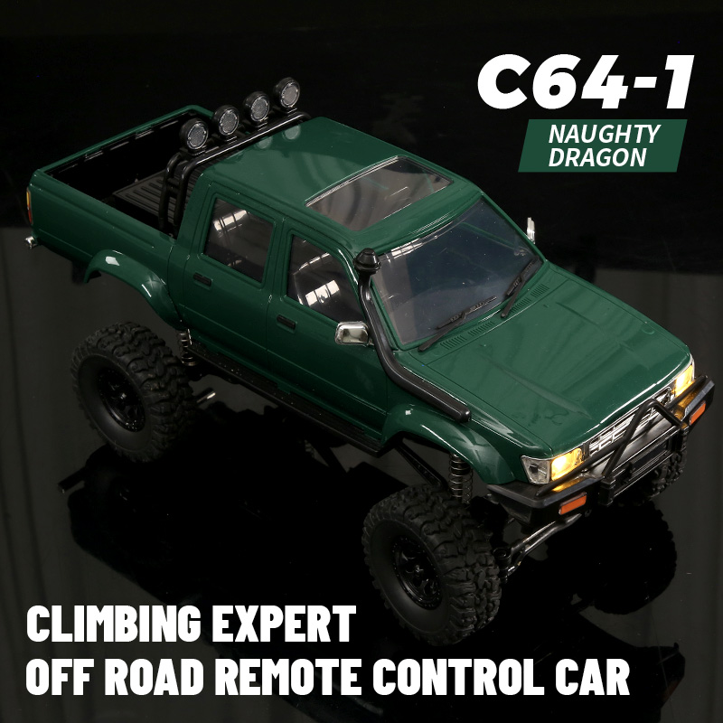 Coche de escalada WPL C64 4WD  - Rc Hobby Grade Truck reseña y precio