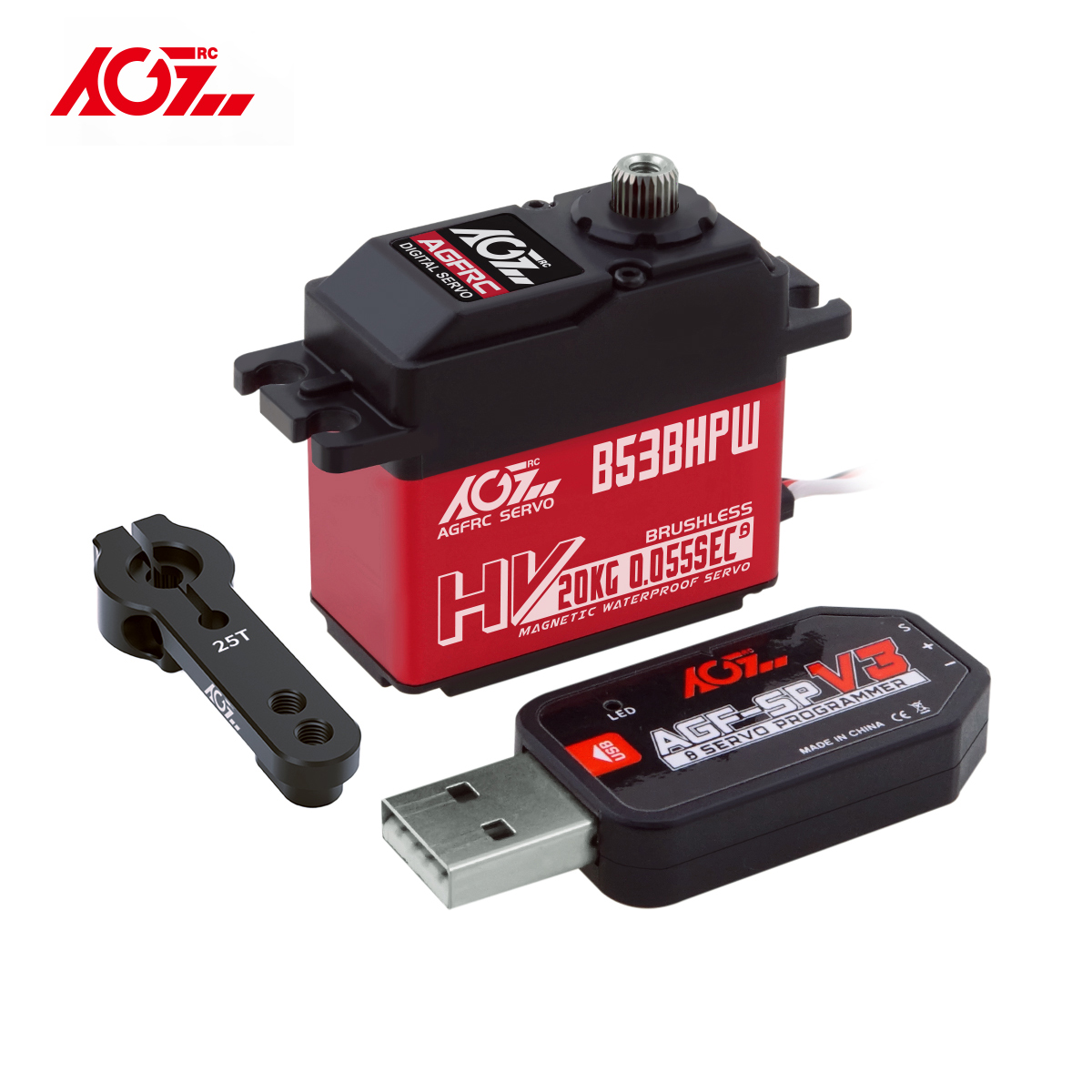 Servo AGFRC B53BHPW HV de Alta - Rc Hobby Products reseña y precio