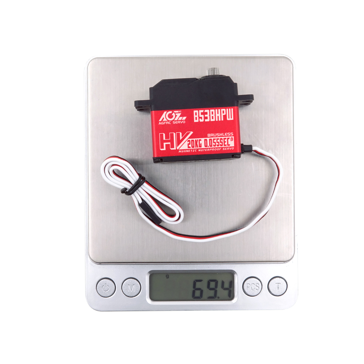 Servo AGFRC B53BHPW HV de Alta - Rc Hobby Products reseña y precio
