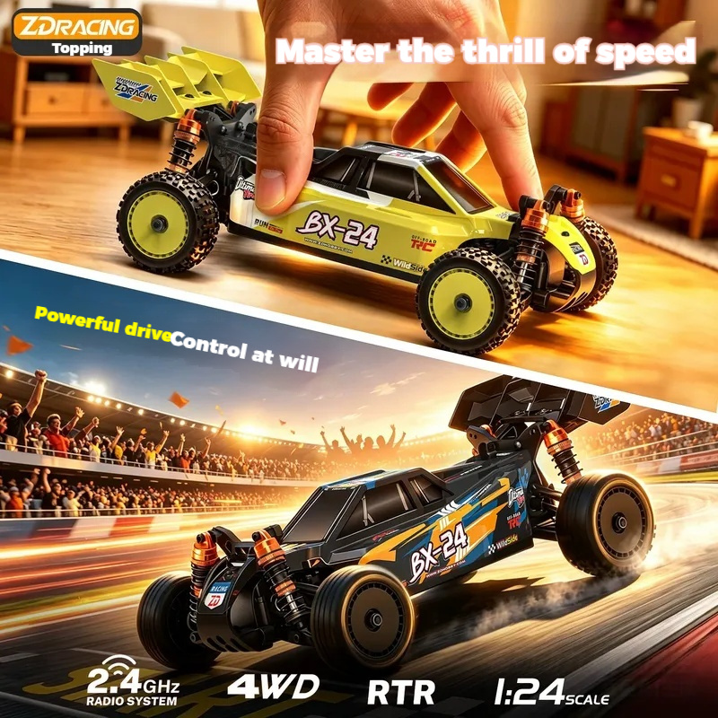 Zd Racing 1/24 Bx 24 4wd Buggy - Rc Hobby Pro reseña y precio