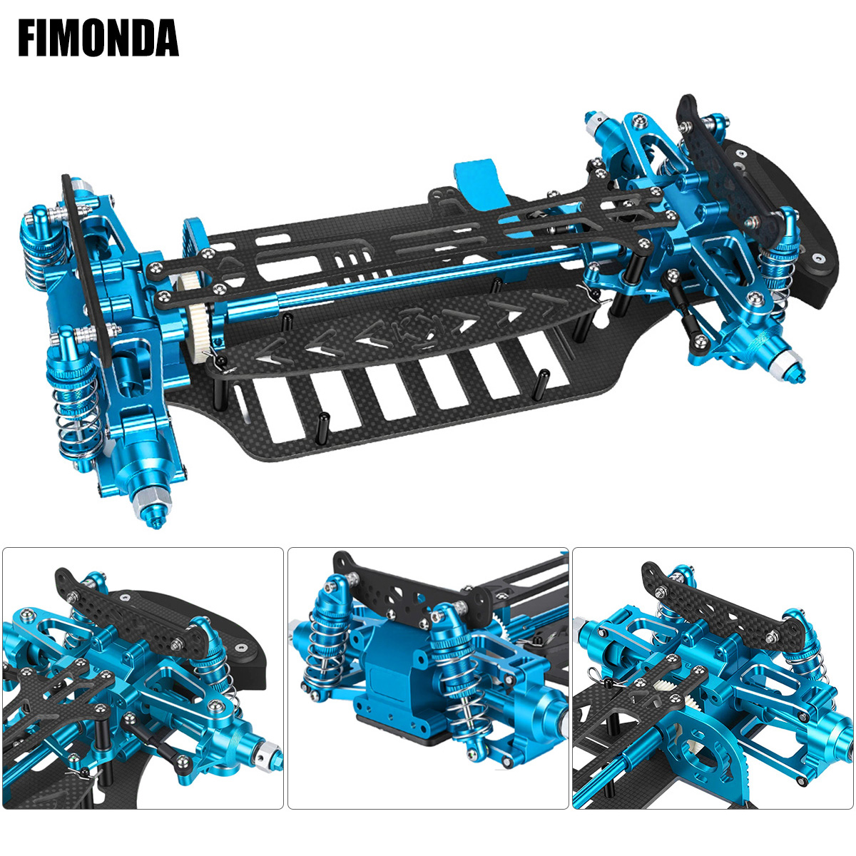 Kit de Chasis de Aluminio y Fi - Shock Absorber Rc reseña y precio