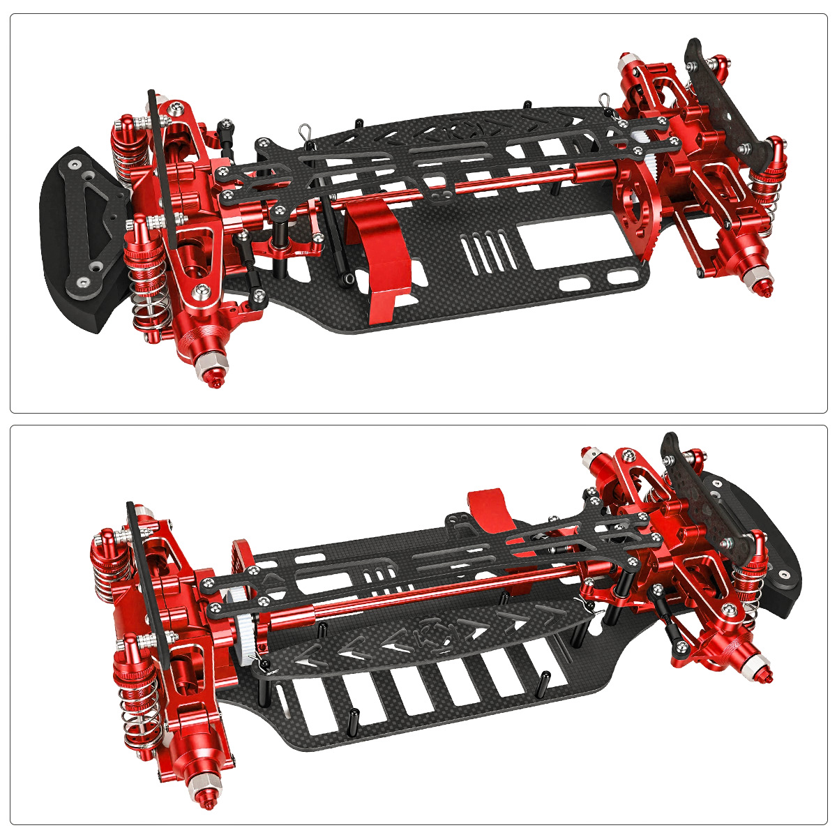 Kit de Chasis de Aluminio y Fi - Shock Absorber Rc reseña y precio