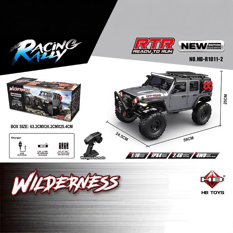 HB 1/10 4WD R1011 nuevo actual - Rc Hobby Pro reseña y precio