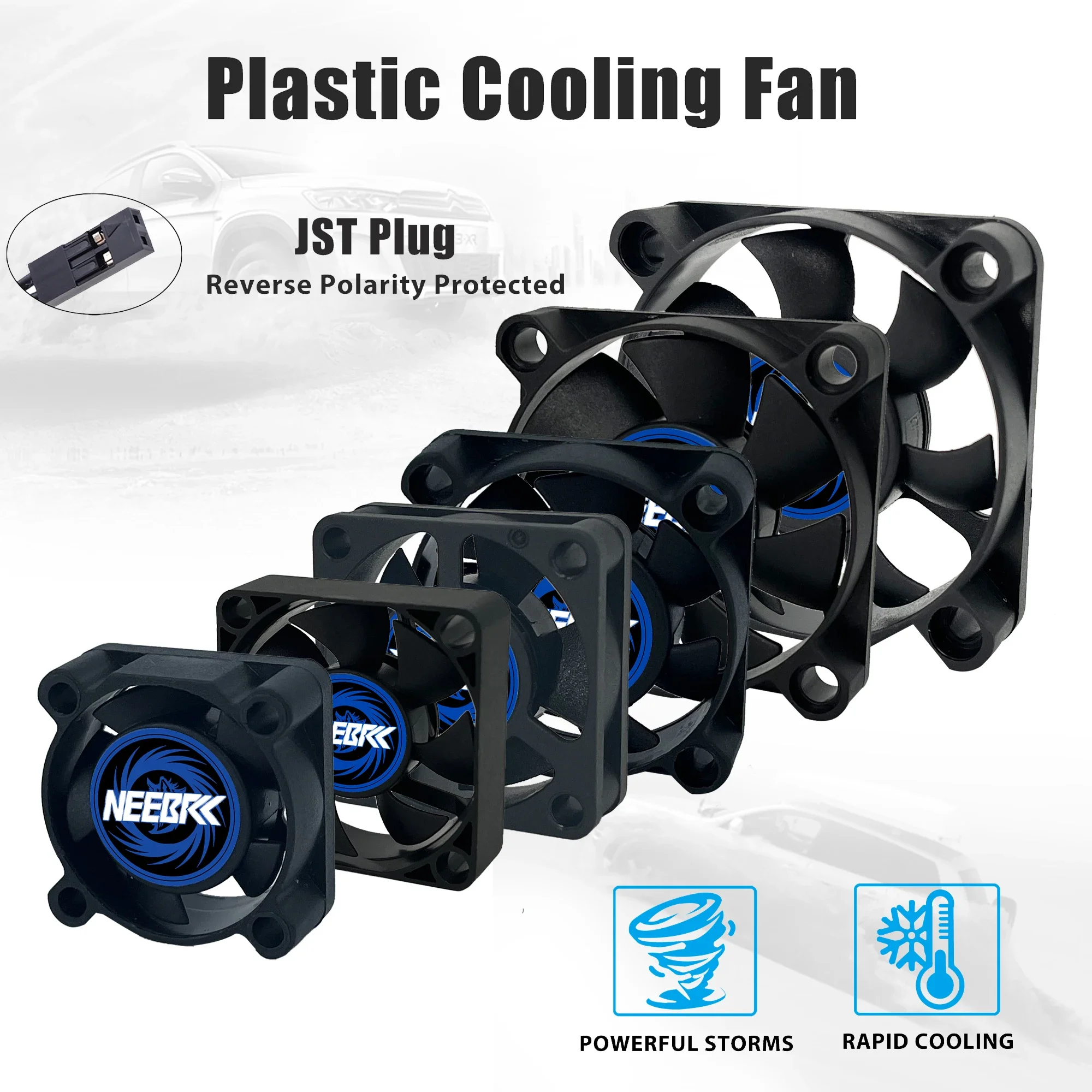 NEEBRC ventilador de refrigera - Brushless Motor 3650 reseña y precio