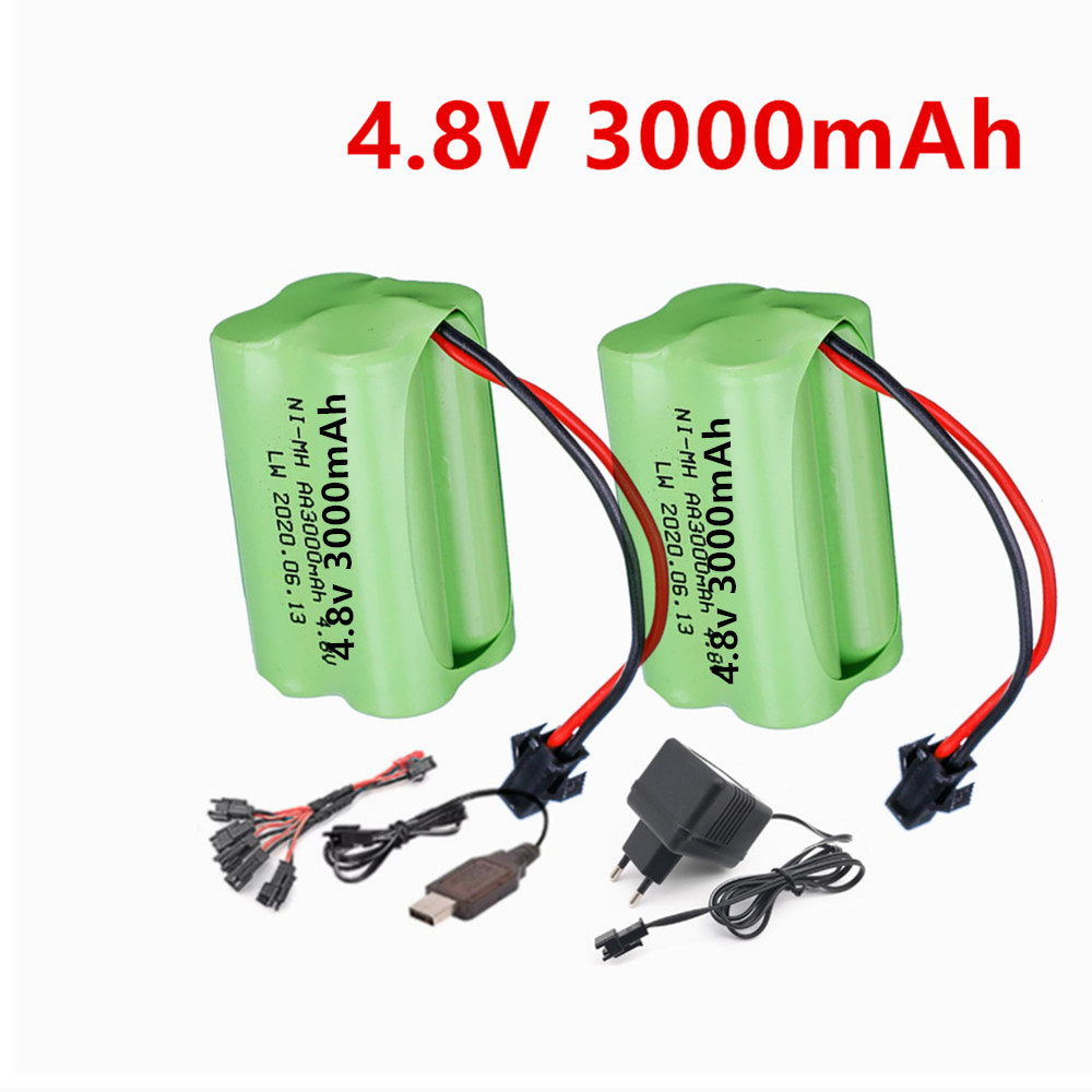 Batería Recargable de 4.8v 300 - Rc Hobby Model reseña y precio